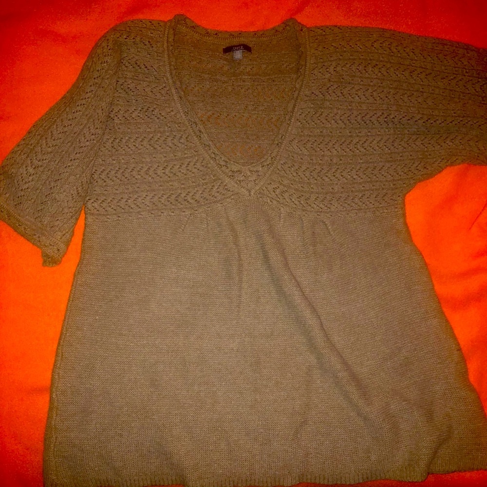 Tan sweater